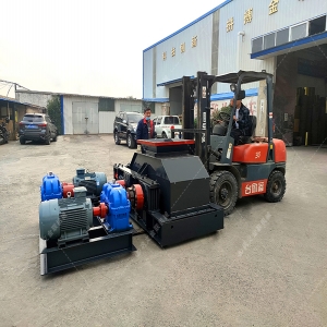 2PG1208大型破碎機設備 液壓對輥破碎機發貨圖片